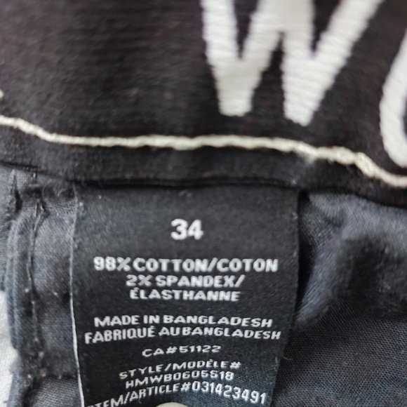 Tony Hawk flat front short grey colour men's size 34 - Picture 4 of 8